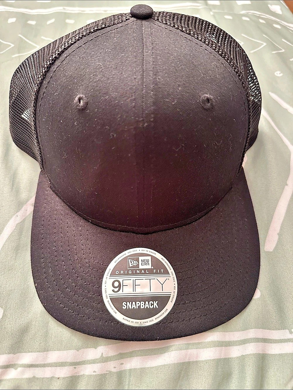 New Era 9FIFTY Original Fit Snapback Black